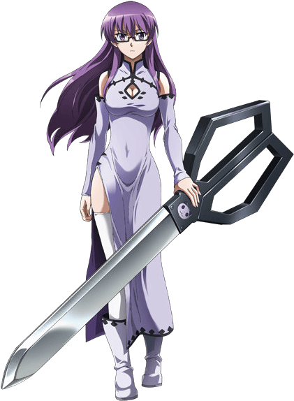 Yep, These 37 Purple Haired Anime Girls Are Some Of - Sheele Akame Ga Kill (446x600), Png Download