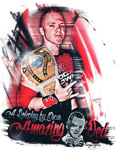 Amazing Red Vs Hulk Hogan - Poster (400x517), Png Download