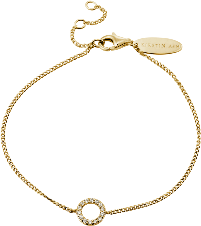 Circle Outline Crystal Bracelet Image - Body Jewelry (939x1024), Png Download