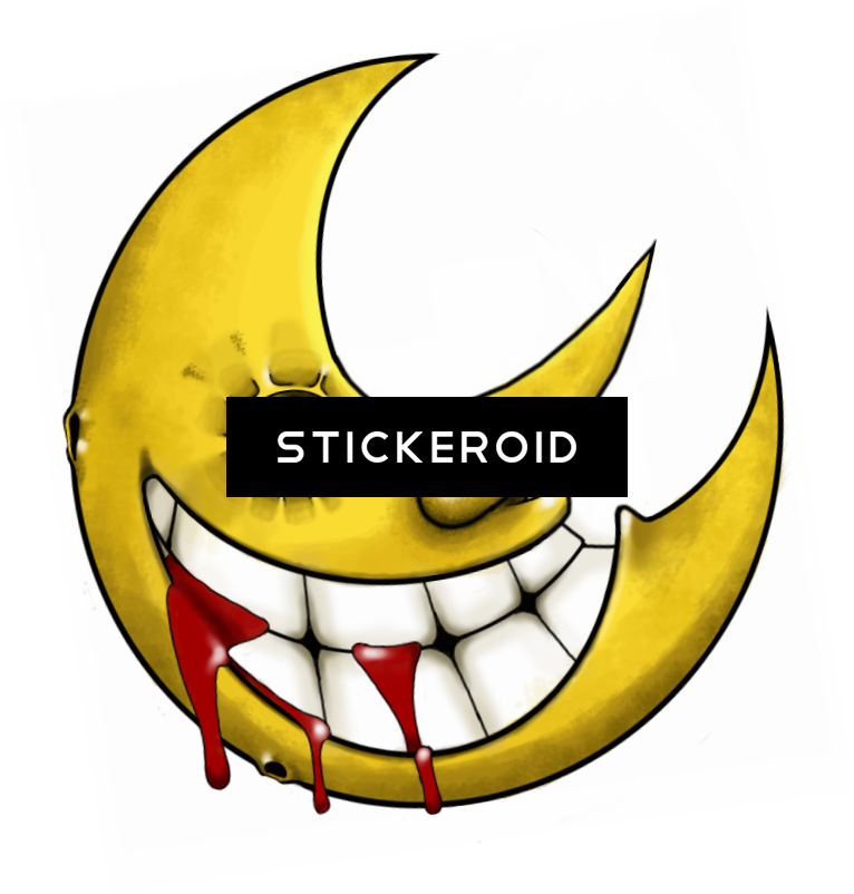 Soul Eater Anime Cartoons Manga - Soul Eater Moon Render (766x802), Png Download