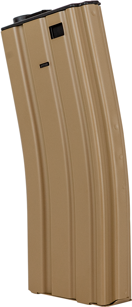 Valken M16 Hi Cap Metal 300rd - Valken M16 Hi Cap Metal 300rd Tan (1000x1000), Png Download