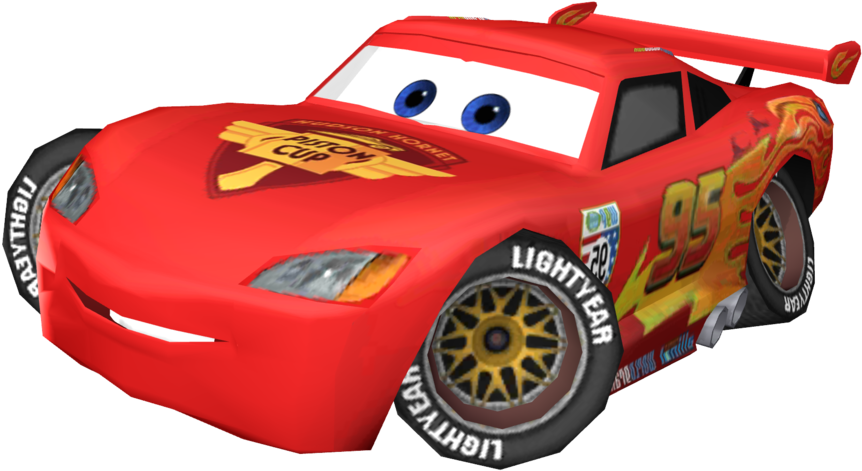Mmd Lightning Mcqueen By Frede On Deviantart - Lightning Mcqueen Mustang (1024x662), Png Download