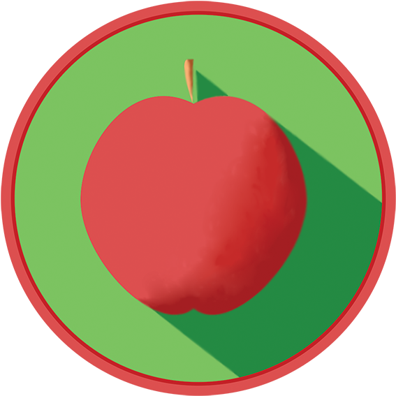 Apple Icon Icons Icon Apple Illustrator - Apple (800x600), Png Download
