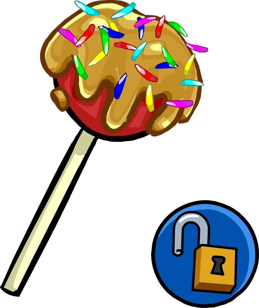Candy Apple Unlockable Icon - Wiki (867x1032), Png Download