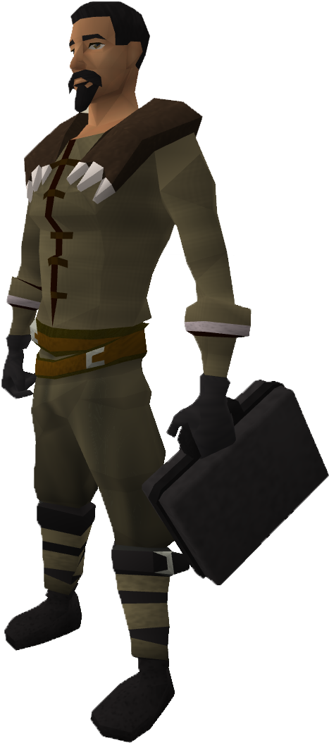 Runescape Briefcase (501x1086), Png Download