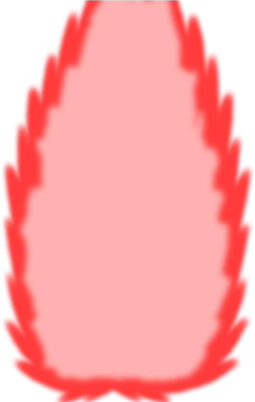 Kaioken Aura Transparent (900x1350), Png Download