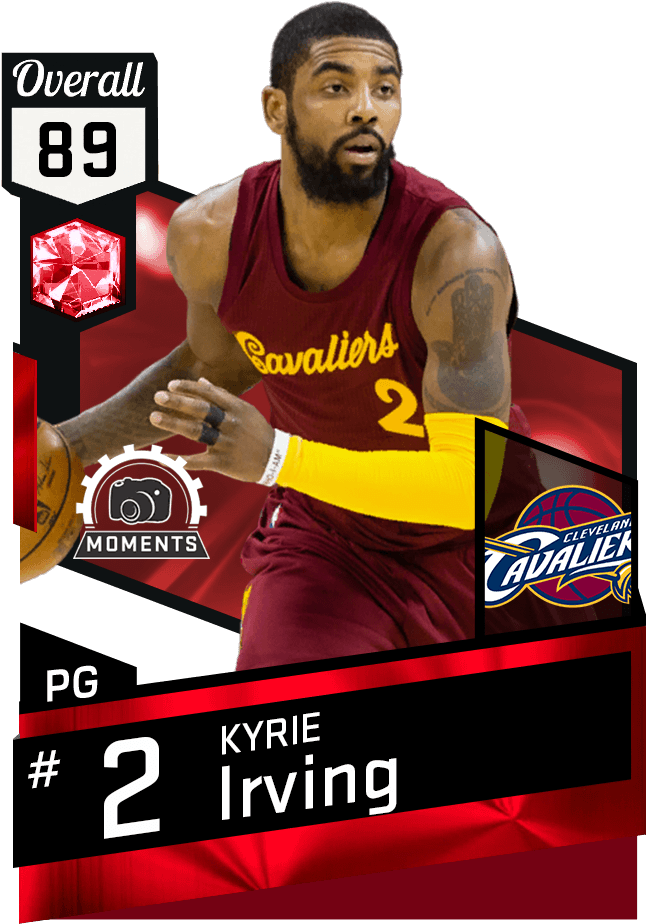 Kyrie Irving - Nba 2k18 Gilbert Arenas (651x941), Png Download