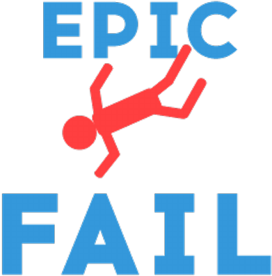 Epic Fail Vine - Epic Fail Png (400x400), Png Download