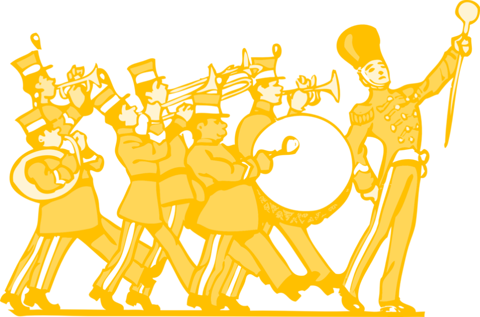 55 Am 42150 Schoolbus 3/23/2016 - My Marching Band Book: Writing Journal Lined, Diary, (962x637), Png Download