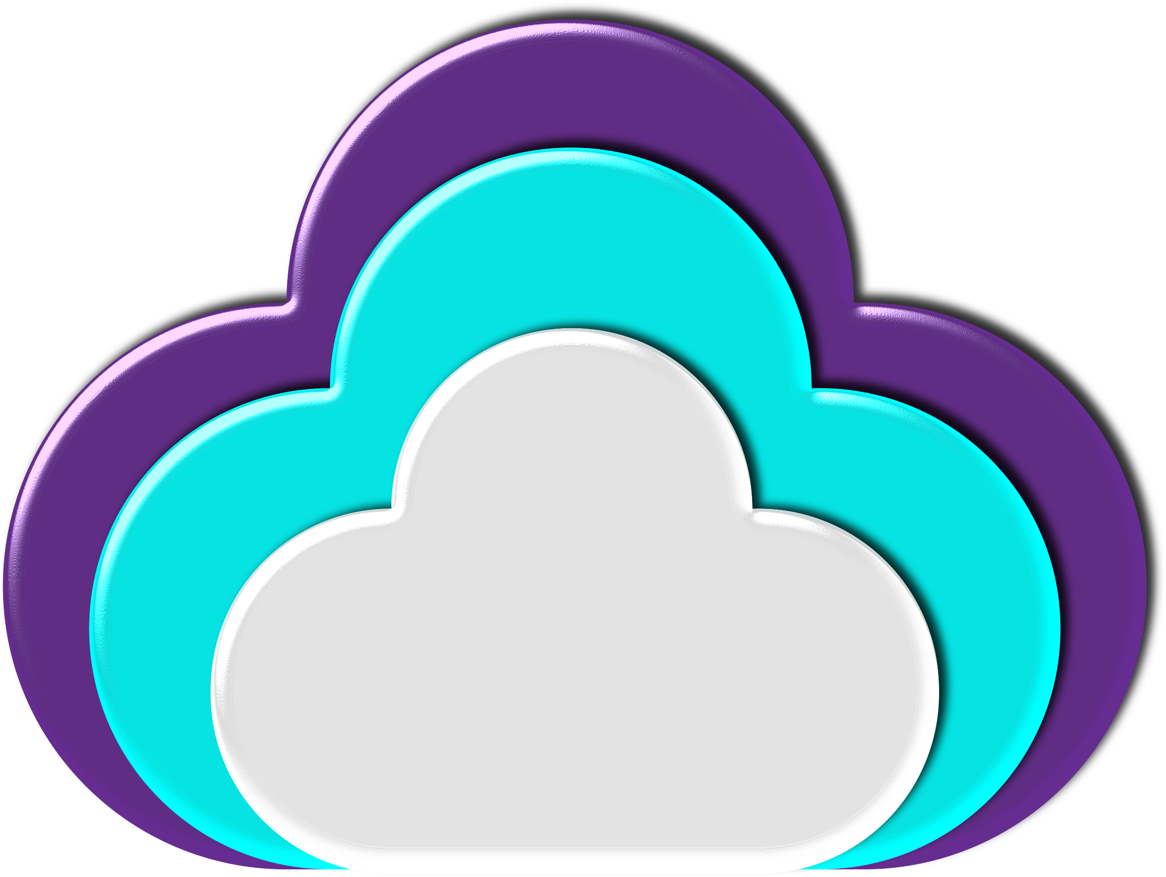 This Free Icons Png Design Of Cloud Icon - Cloud Computing (2400x1785), Png Download