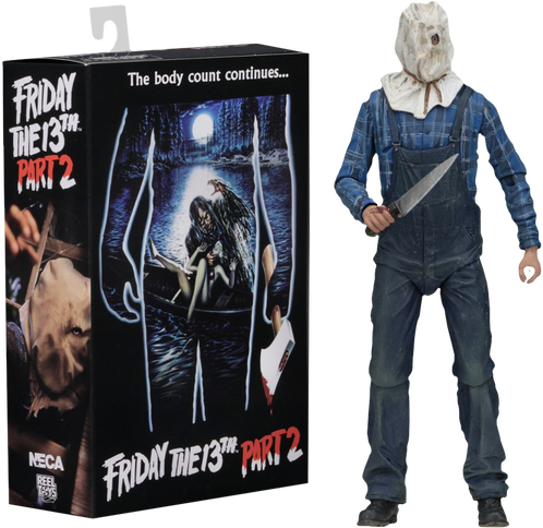 This Deluxe Jason Voorhees Comes With Pick Axe, Spear, - Neca Ultimate Jason Part 2 (498x484), Png Download