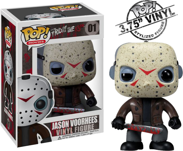 Friday The 13th - Figurine Pop Jason Voorhees (640x530), Png Download