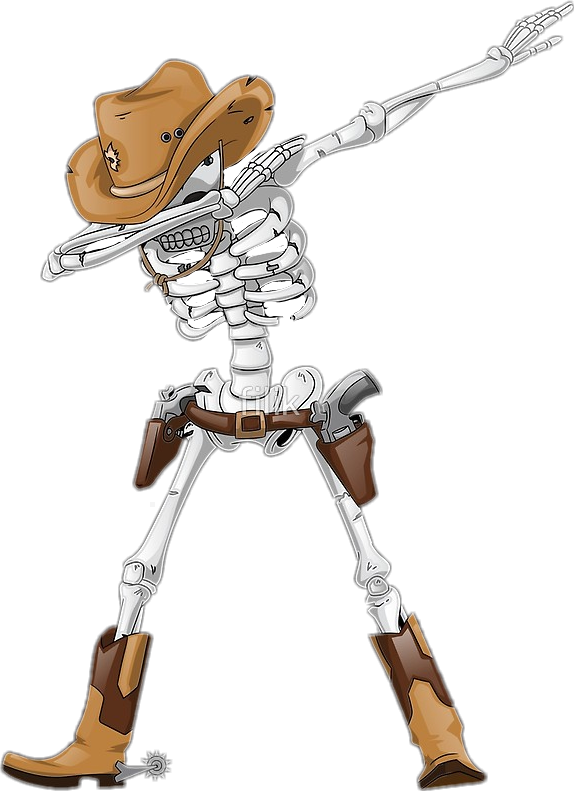 Report Abuse - Skeleton Dab Png Hd (574x791), Png Download