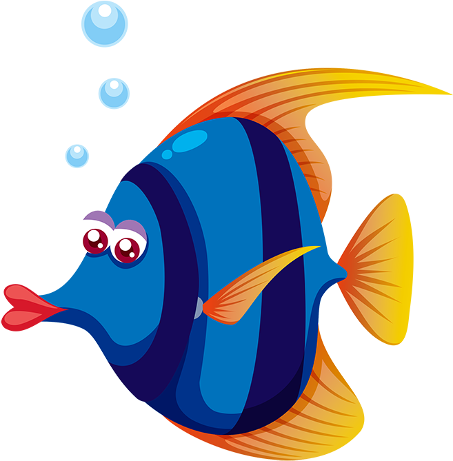 15 Dory Fish Vector Png For Free Download On Mbtskoudsalg - Animales Marinos Animados (666x693), Png Download