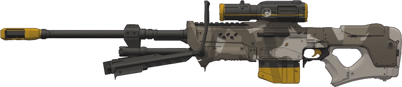 Nornfang Is A Legendary Variant Of The Srs 99 S5 Sniper - Halo 5 Sniper Png (1401x344), Png Download