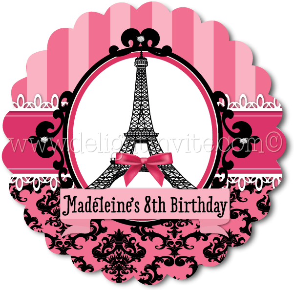 Tag Paris Png - Tag Paris Pink Com Preto (612x612), Png Download