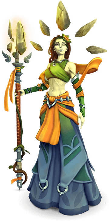 Inara - Inara Paladins Png (449x744), Png Download