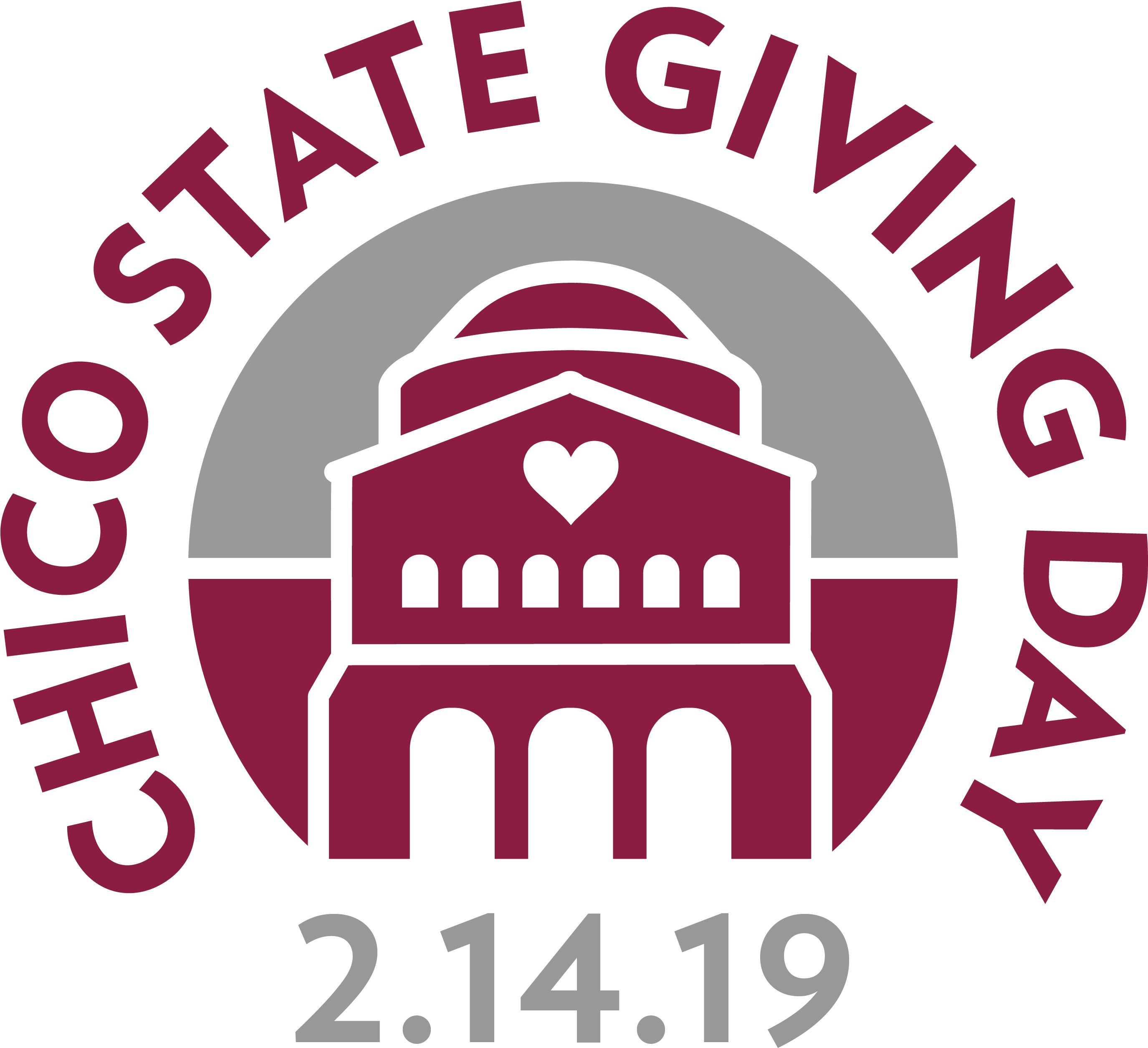 Social Media Graphics Chico State Giving Day Csu Chico - California State University, Chico (3167x2909), Png Download