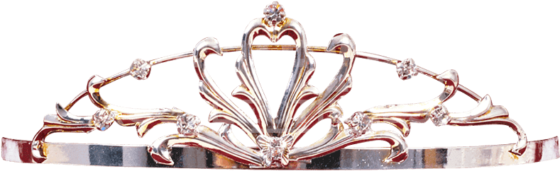 Gilded Open Heart Tiara - Tiara (788x788), Png Download