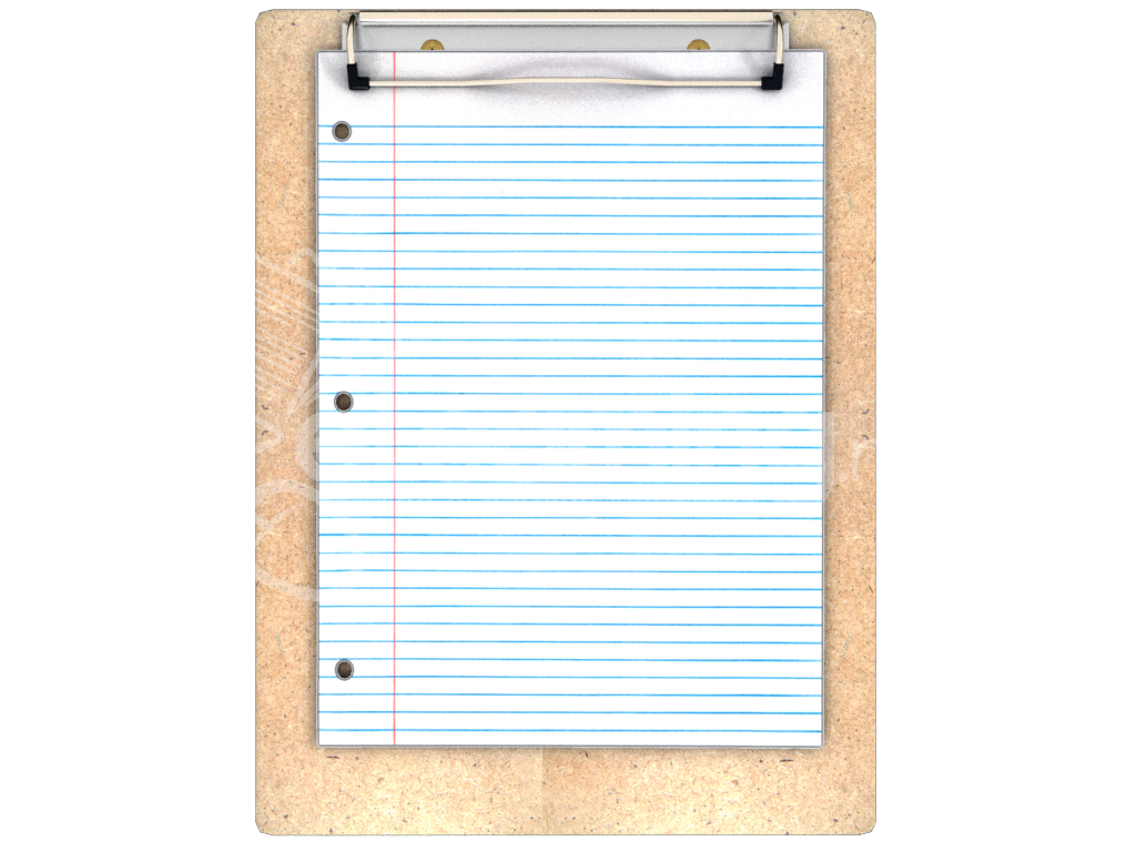 Office Supplies Clipboard With Notepad - Cake Boss Travel Clipboard With Notepad (cb113013) (1024x768), Png Download