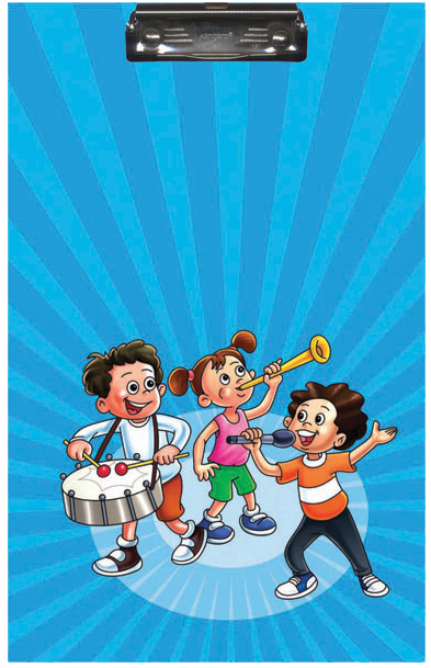 Clipboard - Kids Singing - Sterling Clip And Drawing Board (842x618), Png Download