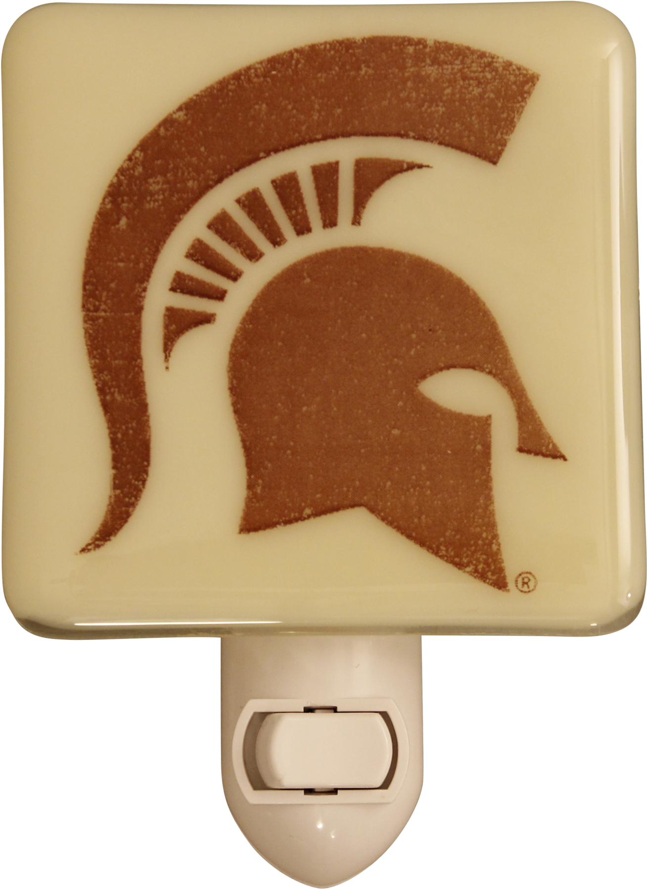 Michigan State University Spartan Glass Night Light - Michigan State Popsocket (2000x2000), Png Download