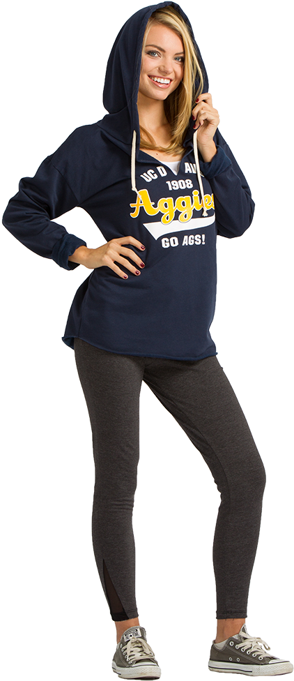 Aspen Hood Style - Girl (608x1024), Png Download