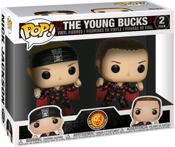 Young Bucks Pop Vinyl Figure 2-pack - Young Bucks Funko Pop (600x600), Png Download