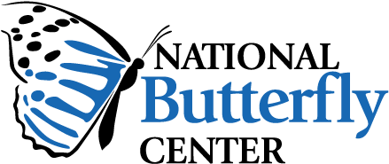 2 Color Png File - National Butterfly Center Logo (612x792), Png Download
