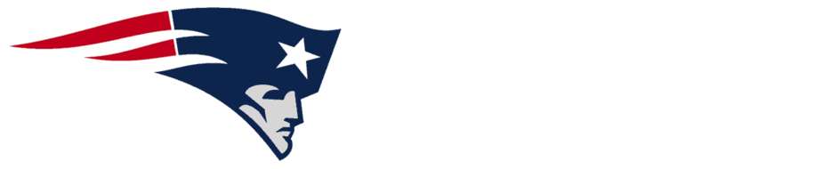 Menu - Patriots Football Logo (974x227), Png Download