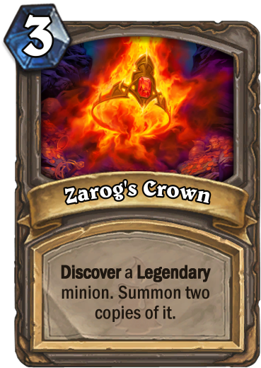 Learn More About Kobolds And Catacombs - Hearthstone Discover A Legendary (400x543), Png Download