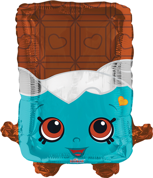 Shopkins Chocolate 18" - Personaje Imagenes De Shopkin (510x593), Png Download