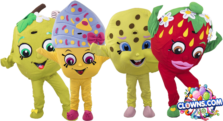 Shopkins-clownsdotcom - Clown (727x646), Png Download