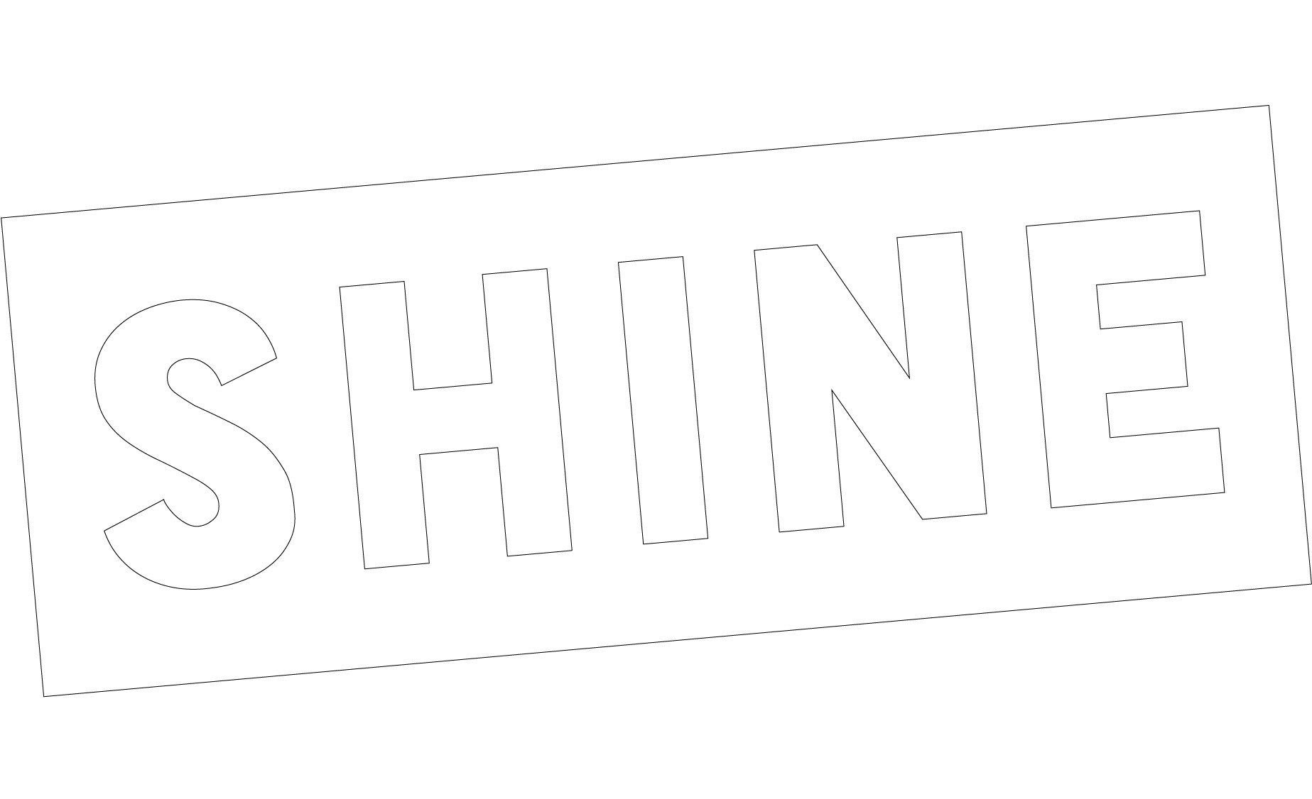 The Shine Project - Make Your City Shine (2083x1309), Png Download
