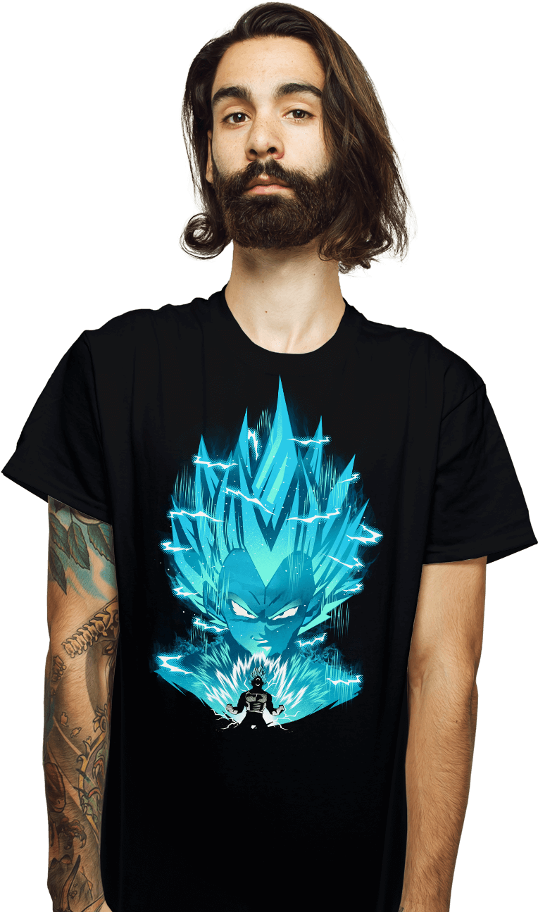 Super Saiyan Blue - Shirt (930x1322), Png Download