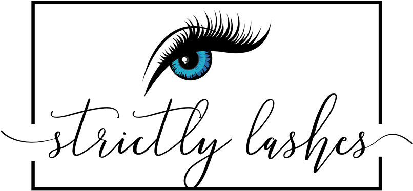 Strictly Lashes - Eye With Lashes Vinyl Wall Art, Size Medium (900x403), Png Download
