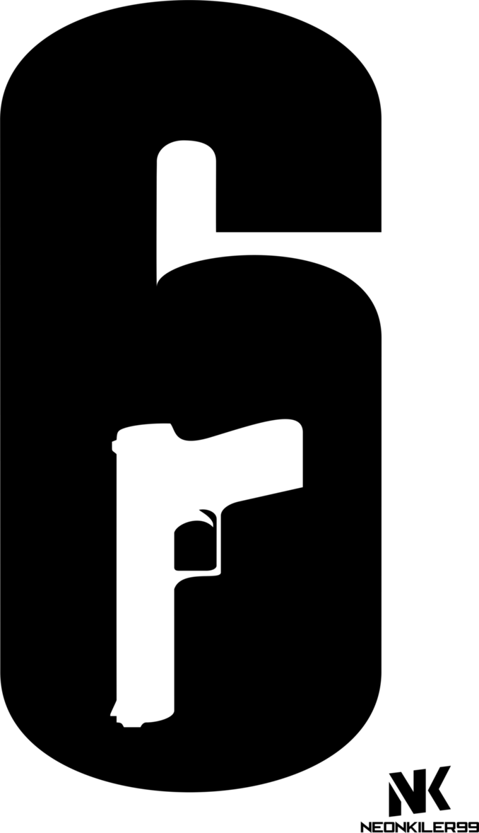 Rainbow Six Logo Hd (678x1178), Png Download