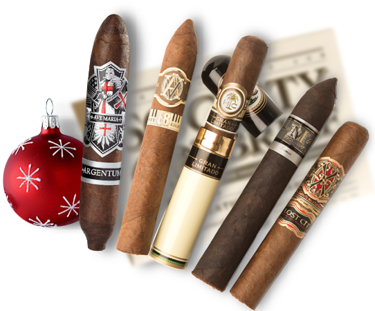 Hand-rolled Cigars Cigar Of The Month Club Example - Rare Cigars (541x500), Png Download