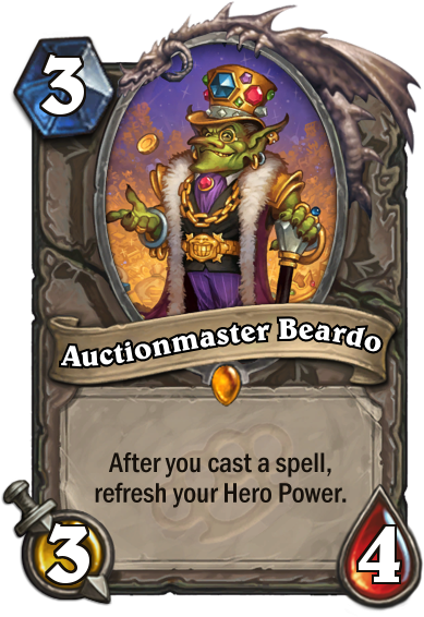 New Legendary Card Reveal - Hearthstone Mech C Thun (400x573), Png Download