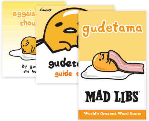 Eggsistential Thoughts By Gudetama The Lazy Egg (505x395), Png Download