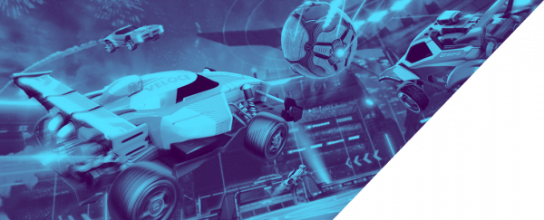 Rocket League (600x243), Png Download