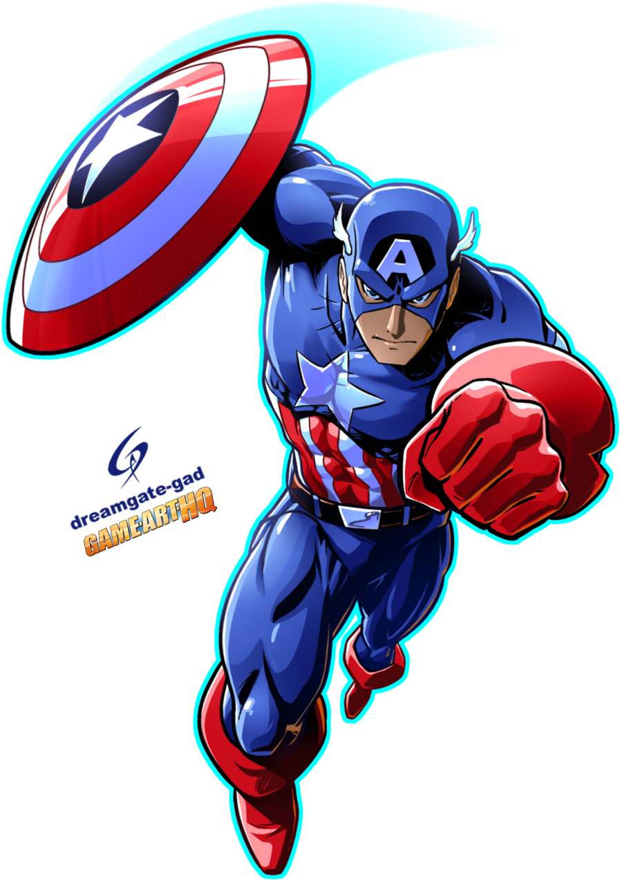 Graphic Library Library Thanos Deadpool Superhero - Captain America Video Game Png (948x1335), Png Download