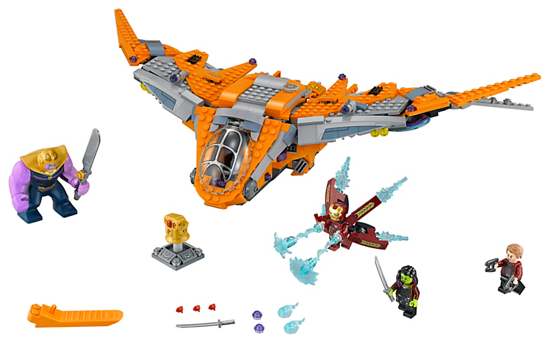 Ultimate Battle - Thanos Ultimate Battle Lego Set (800x600), Png Download
