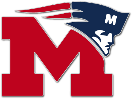 Marion Logo - - Marion Patriots Logo (456x341), Png Download