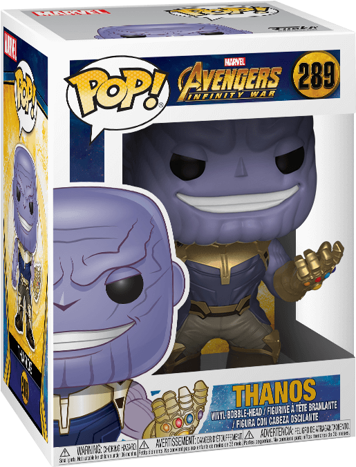 Zoom - Funko Pop Thanos 289 (675x675), Png Download