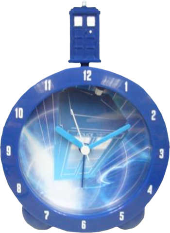 Tardis Topper Alarm Clock - Doctor Who Tardis Topper Alarm Clock (350x480), Png Download