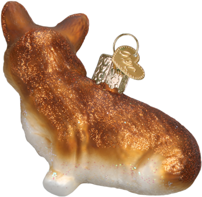 Pembroke Welsh Corgi - 3.5" Old World Christmas Pembroke Welsh Corgi Glass (480x480), Png Download
