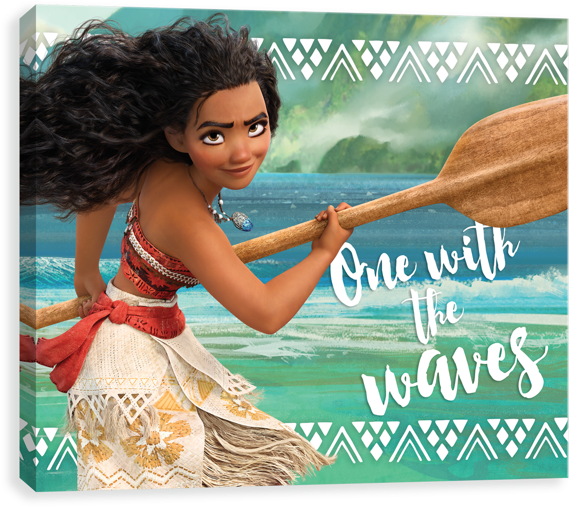 Moana One With The Waves - One With The Waves (1280x1280), Png Download