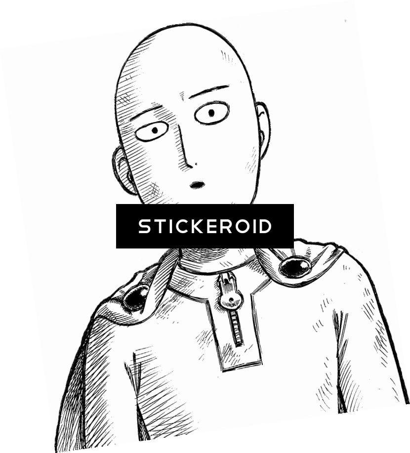 One Punch Man - Saitama (830x917), Png Download