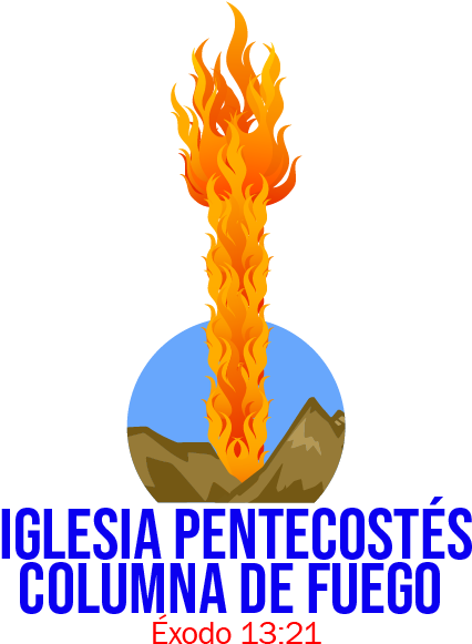 Iglesia Pentecostés Columna De Fuego - Pentecost (428x590), Png Download